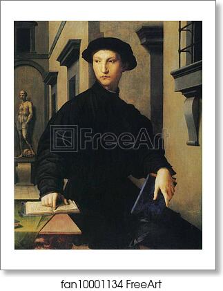 Free art print of Portrait of Ugolino Martelli by Agnolo Bronzino