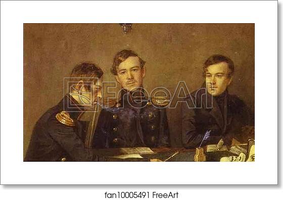 Free art print of Andrey, Grigoriy and Alexander Druzhinin by Pavel Fedotov Free art print of Andrey, Grigoriy and Alexander Druzhinin by Pavel Fedotov
