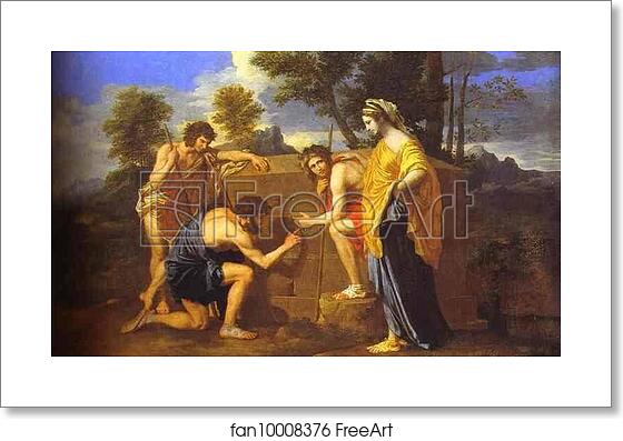 Free art print of The Shepherds of Arcadia by Nicolas Poussin Free art print of The Shepherds of Arcadia by Nicolas Poussin