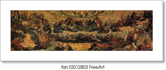 Free art print of Sketch for "Paradise" in the Sala del Maggior Consiglio at the Ducal Palace at Venice by Jacopo Robusti, Called Tintoretto Free art print of Sketch for "Paradise" in the Sala del Maggior Consiglio at the Ducal Palace at Venice by Jacopo Robusti, Called Tintoretto