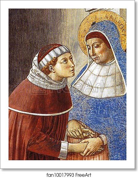 Free art print of Arrival of St. Augustine in Milan. Detail by Benozzo Gozzoli Free art print of Arrival of St. Augustine in Milan. Detail by Benozzo Gozzoli