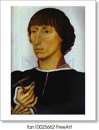 Free art print of Portrait of Francesco d'Este by Rogier Van Der Weyden