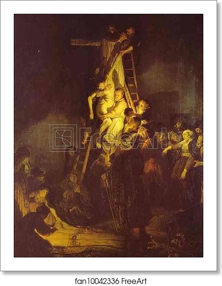 Free art print of Descent From the Cross by Rembrandt Harmenszoon Van Rijn Free art print of Descent From the Cross by Rembrandt Harmenszoon Van Rijn