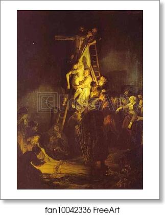 Free art print of Descent From the Cross by Rembrandt Harmenszoon Van Rijn
