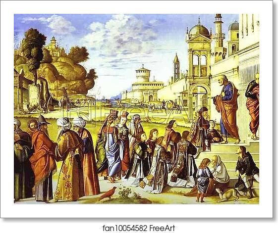 Free art print of The Ordination of St. Stephen as Deacon by Vittore Carpaccio Free art print of The Ordination of St. Stephen as Deacon by Vittore Carpaccio