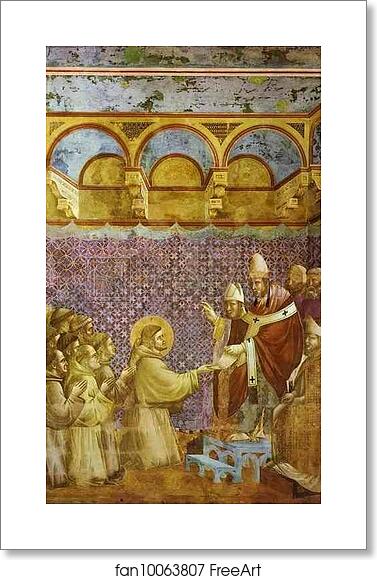 Free art print of The Confirmation of the Rule by Giotto Free art print of The Confirmation of the Rule by Giotto