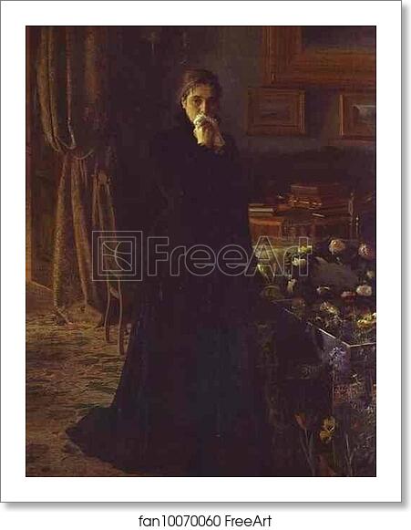 Free art print of Unconsolable Grief by Ivan Kramskoy Free art print of Unconsolable Grief by Ivan Kramskoy