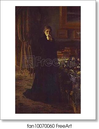 Free art print of Unconsolable Grief by Ivan Kramskoy
