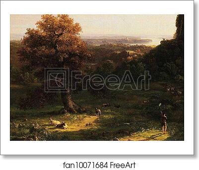Free art print of The Present. Detail by Thomas Cole
