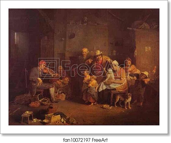 Free art print of The Blind Fiddler by Sir David Wilkie Free art print of The Blind Fiddler by Sir David Wilkie
