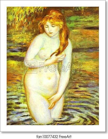 Free art print of The Bather (After the Bath) by Pierre-Auguste Renoir Free art print of The Bather (After the Bath) by Pierre-Auguste Renoir