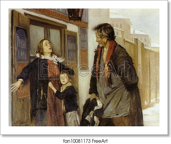 Free art print of "I'm not letting you go!" by Vladimir Makovsky Free art print of "I'm not letting you go!" by Vladimir Makovsky