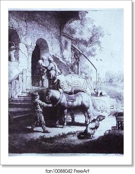 Free art print of The Good Samaritan by Rembrandt Harmenszoon Van Rijn Free art print of The Good Samaritan by Rembrandt Harmenszoon Van Rijn