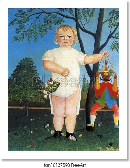 Free art print of To Celebrate the Baby by Henri Rousseau Free art print of To Celebrate the Baby by Henri Rousseau