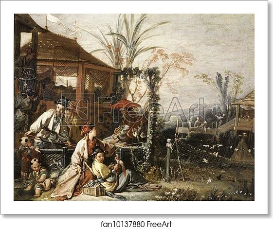 Free art print of Chinese Hunting by François Boucher Free art print of Chinese Hunting by François Boucher