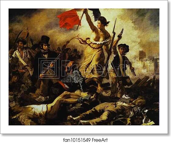 Free art print of Liberty Leading the People (28 July 1830) by Eugène Delacroix Free art print of Liberty Leading the People (28 July 1830) by Eugène Delacroix