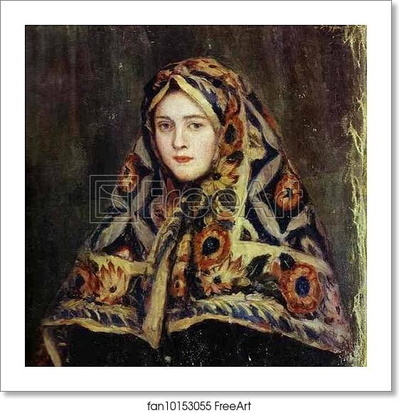 Free art print of Anfisa by Vasily Surikov Free art print of Anfisa by Vasily Surikov