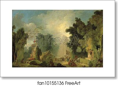 Free art print of The Fair at Saint-Cloud by Jean-Honoré Fragonard Free art print of The Fair at Saint-Cloud by Jean-Honoré Fragonard