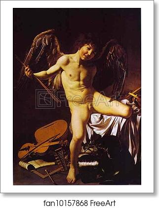 Free art print of Cupid by Caravaggio Free art print of Cupid by Caravaggio