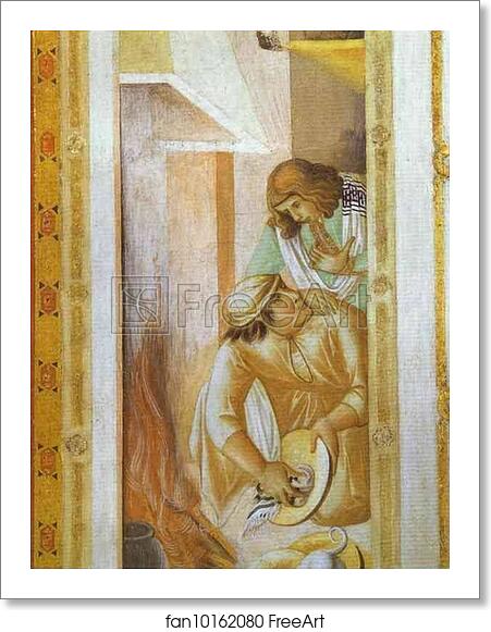 Free art print of The Last Supper. Detail by Pietro Lorenzetti Free art print of The Last Supper. Detail by Pietro Lorenzetti