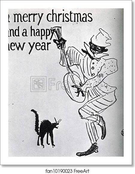 Free art print of Dinner Menu at May Belfort's, 18 Rue Clapeyron by Henri De Toulouse-Lautrec Free art print of Dinner Menu at May Belfort's, 18 Rue Clapeyron by Henri De Toulouse-Lautrec