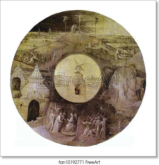 Free art print of Scenes from the Passion of Christ and the Pelican with Her Young by Hieronymus Bosch Free art print of Scenes from the Passion of Christ and the Pelican with Her Young by Hieronymus Bosch