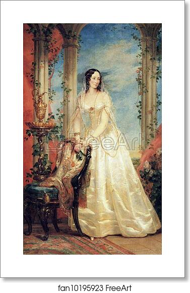 Free art print of Portrait of Princess Zinaida Yusupova by Christina Robertson Free art print of Portrait of Princess Zinaida Yusupova by Christina Robertson