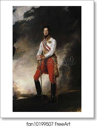 Free art print of Archduke Charles of Austria by Sir Thomas Lawrence