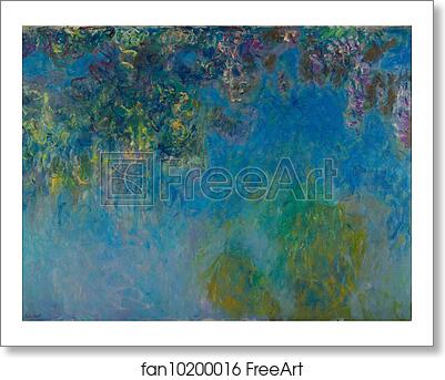 Free art print of Wisteria by Claude Monet Free art print of Wisteria by Claude Monet