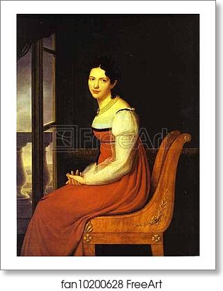Free art print of Portrait of Princess V. S. Dolgorukaya by Henri Francois Riesener