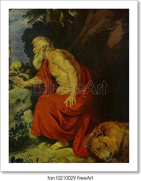 Free art print of St. Jerome by Sir Anthony Van Dyck Free art print of St. Jerome by Sir Anthony Van Dyck