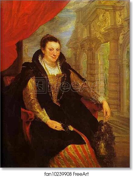 Free art print of Portrait of Isabella Brant by Sir Anthony Van Dyck