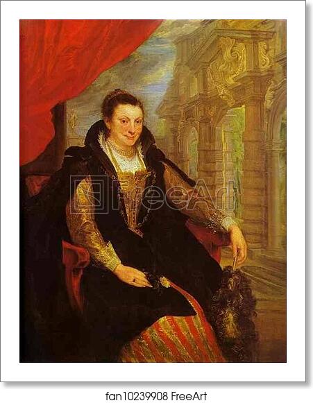Free art print of Portrait of Isabella Brant by Sir Anthony Van Dyck