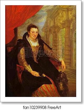 Free art print of Portrait of Isabella Brant by Sir Anthony Van Dyck
