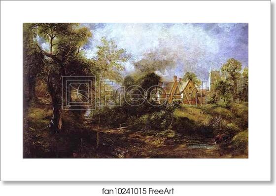 Free art print of The Glebe Farm by John Constable Free art print of The Glebe Farm by John Constable