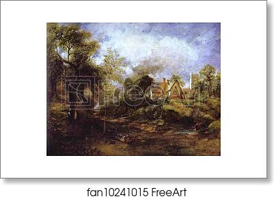 Free art print of The Glebe Farm by John Constable