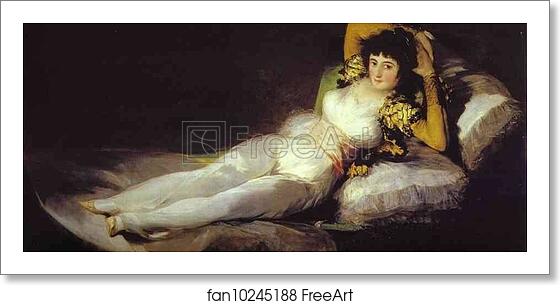 Free art print of The Clothed Maja (La Maja Vestida) by Francisco De Goya Y Lucientes Free art print of The Clothed Maja (La Maja Vestida) by Francisco De Goya Y Lucientes