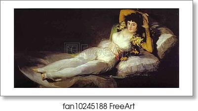 Free art print of The Clothed Maja (La Maja Vestida) by Francisco De Goya Y Lucientes