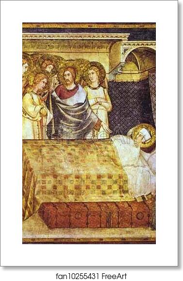 Free art print of St. Martin's Dream by Simone Martini Free art print of St. Martin's Dream by Simone Martini