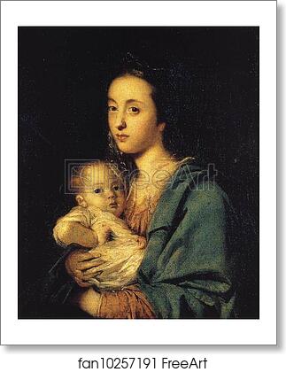 Free art print of Mrs Joseph Martin and Her Son by Sir Joshua Reynolds