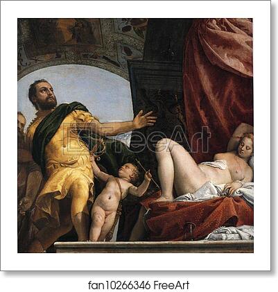 Free art print of Allegory of Love III Respect by Paolo Veronese