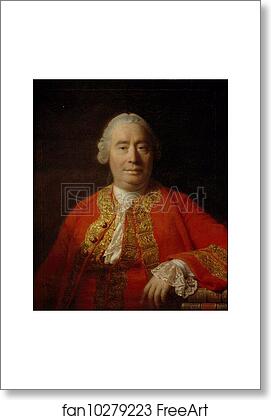 Free art print of Portrait of Philosopher David Hume by Allan Ramsay