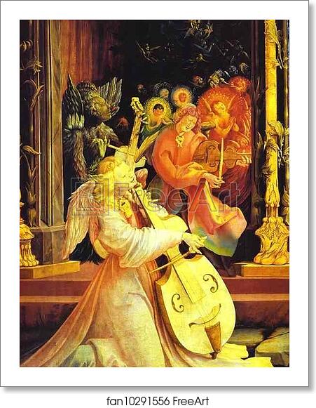 Free art print of Concert of Angels. Detail by Matthias Grünewald Free art print of Concert of Angels. Detail by Matthias Grünewald