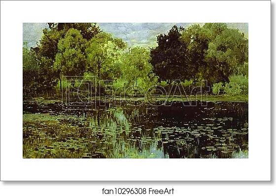 Free art print of Overgrown Pond by Isaac Levitan Free art print of Overgrown Pond by Isaac Levitan