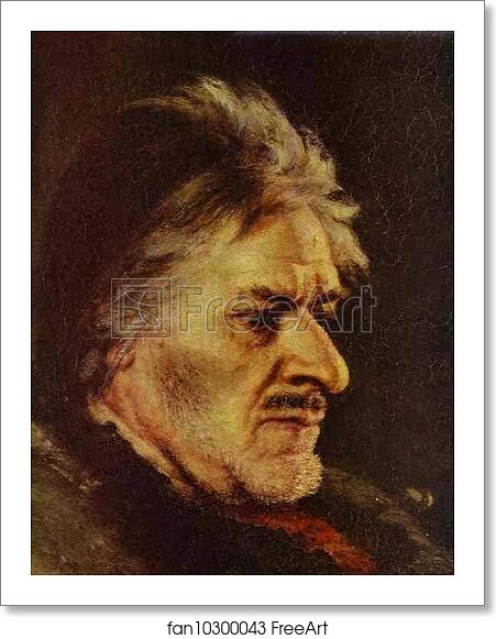 Free art print of Menshikov in Berezovo. Detail by Vasily Surikov Free art print of Menshikov in Berezovo. Detail by Vasily Surikov