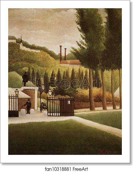 Free art print of Toll Station./ L'octroi by Henri Rousseau Free art print of Toll Station./ L'octroi by Henri Rousseau
