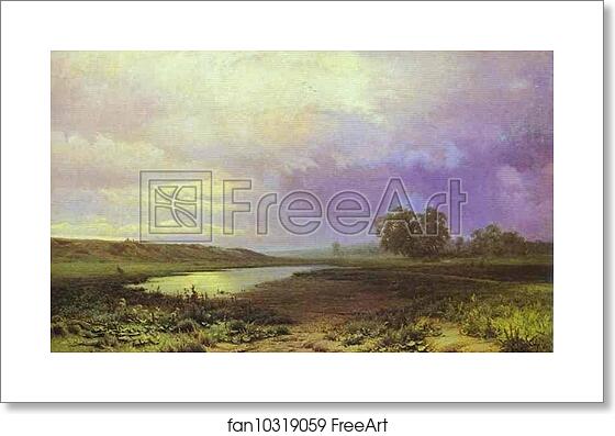 Free art print of Wet Meadow by Feodor Vasilyev