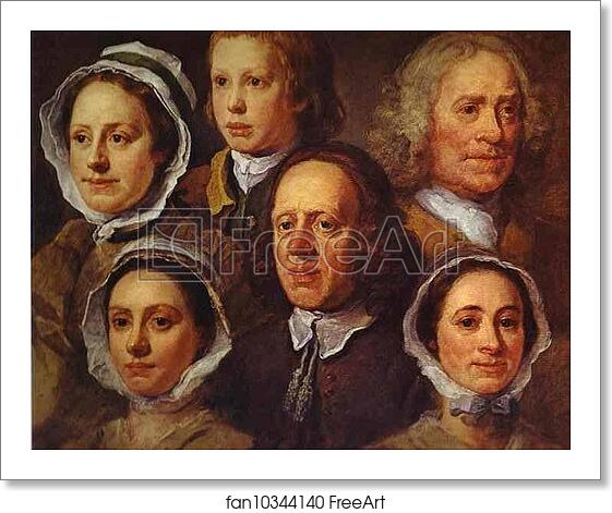 Free art print of Hogarth's Servants by William Hogarth Free art print of Hogarth's Servants by William Hogarth