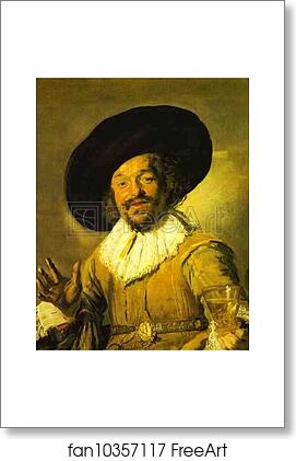 Free art print of The Merry Drinker by Frans Hals