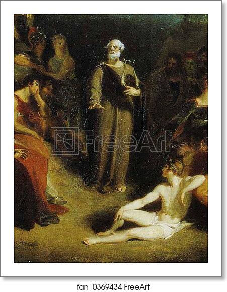 Free art print of Homer Reciting His Poems. Detail by Sir Thomas Lawrence Free art print of Homer Reciting His Poems. Detail by Sir Thomas Lawrence